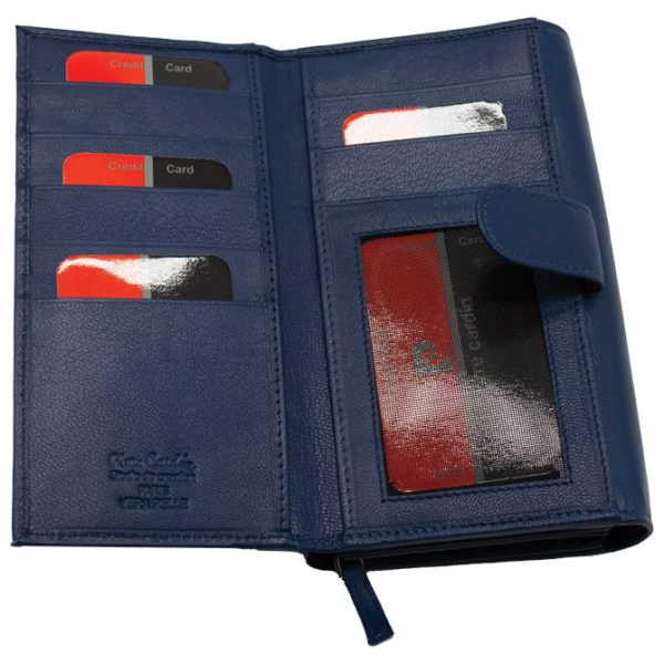 Novčanik kožni ženski Pierre Cardin 2206 TILAK90 plavi - Slika 3