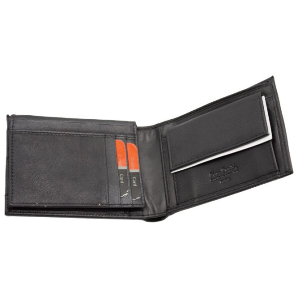 Set kožni muški Pierre Cardin crni - Slika 7