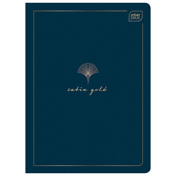 Teka meki uvez A5 karo 60L 70g Metallic Satin Gold Interdruk - Slika 3
