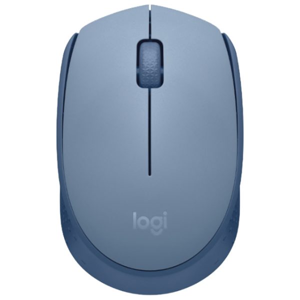Miš usb 3tipke optički bežični M171 Logitech plavo/sivi blister