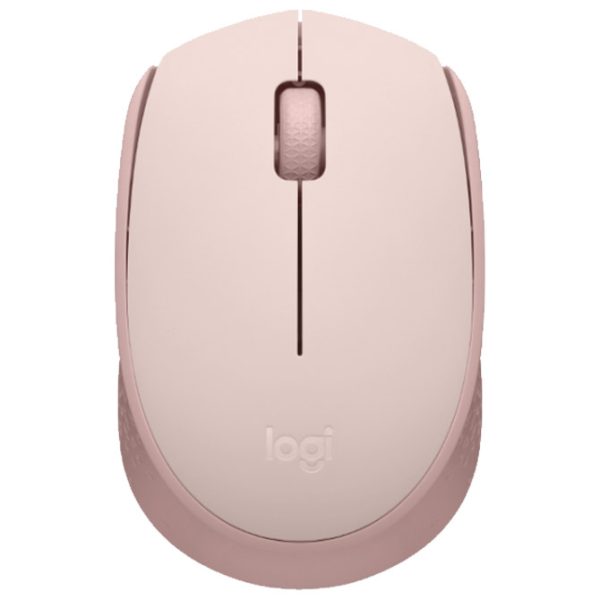 Miš usb 3tipke optički bežični M171 Logitech rozi blister
