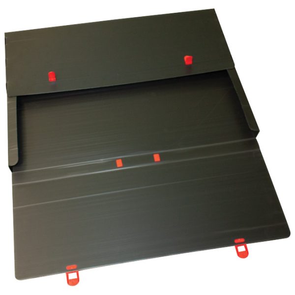 Torba-kofer pp-tvrdi  750x530x40 mm Ri.Plast 6353754213 crna/sort ručka - Slika 2