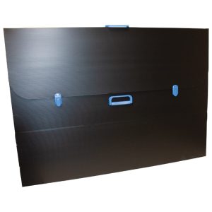 Torba-kofer pp-tvrdi 1040x750x450 mm 2 ručke Ri.Plast 6375044213 crna/sort