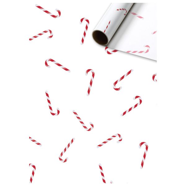 Papir ukrasni rola Tissue  50x500 cm Candy cane  Stewo 5576 20