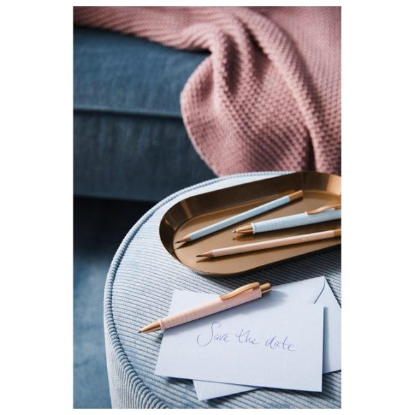 Olovka kemijska gumirana Poly Ball Urban XB Faber Castell 241187 pale rose - Slika 5