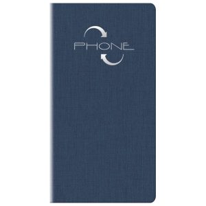 Adresar telefonski  70x136 mm A-Ž Furore 814 tamnoplavi
