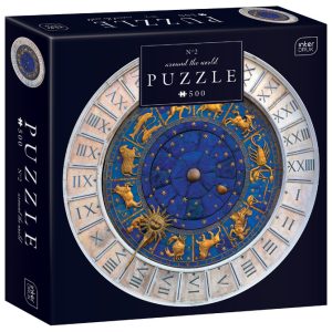 Puzzle 500 kom okrugle Interdruk