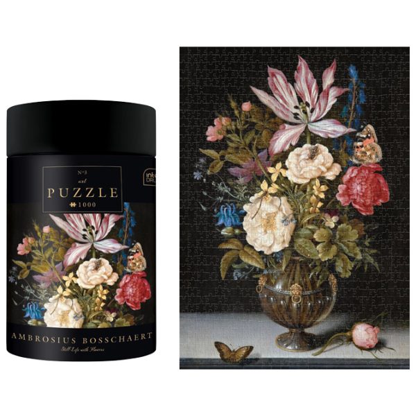 Puzzle 1000 kom tuba ART.3 Ambrosius Bosschaert "Still-Life with Flowers" Interdruk - Slika 2