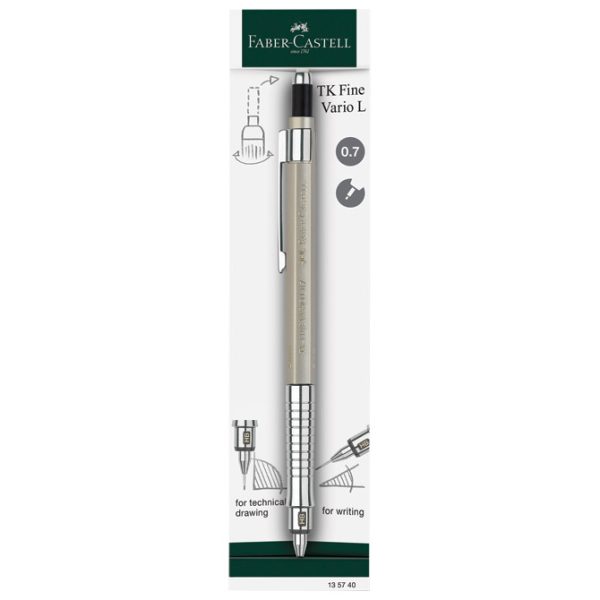Olovka tehnička 0,7 mm TK-Fine Vario L Faber Castell 135740 šampanj
