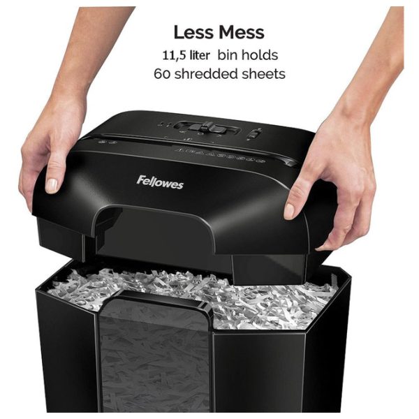 Uništavač dokumentacije  6 listova CrossCut Powershred LX25 Fellowes 4170501 - Slika 3