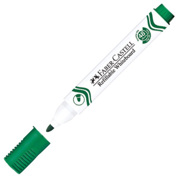 Marker za bijelu ploču 1,5-3 mm W20 Faber Castell 254063 zeleni