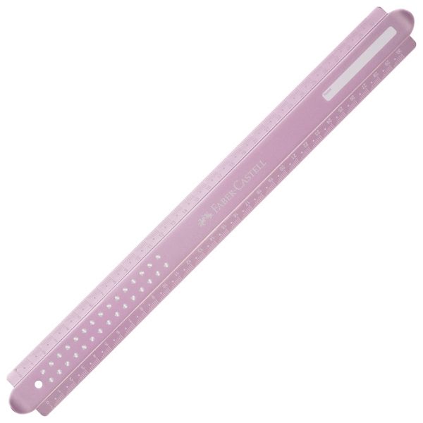 Ravnalo pvc 30 cm Sparkle Faber-Castell 172030 sort - Slika 5