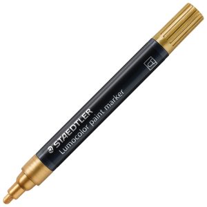 Marker akrilni 2,4 mm Lumocolor Staedtler 349-11 zlatni