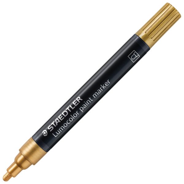 Marker akrilni 2,4 mm Lumocolor Staedtler 349-11 zlatni
