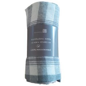 Pribor za čišćenje-krpa kuhinjska 40x60 cm pk10 sortirano