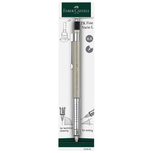 Olovka tehnička 0,5 mm TK-Fine Vario L Faber Castell 135540 šampanj