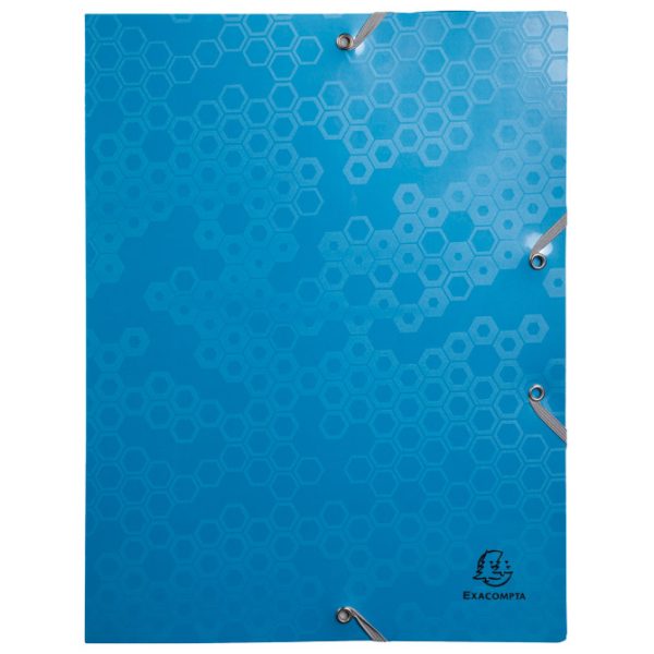 Mapa s gumicom hrbat-40 mm A4 pp Exacompta Maia 59210E sortirano - Slika 2