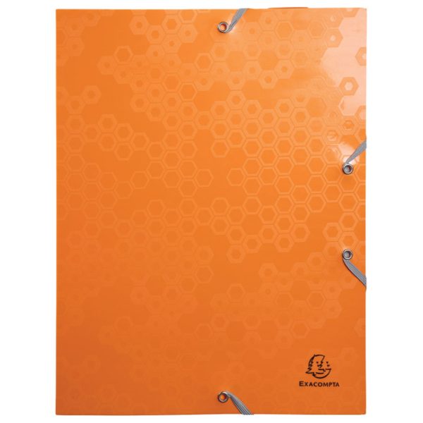 Mapa s gumicom hrbat-40 mm A4 pp Exacompta Maia 59210E sortirano - Slika 4