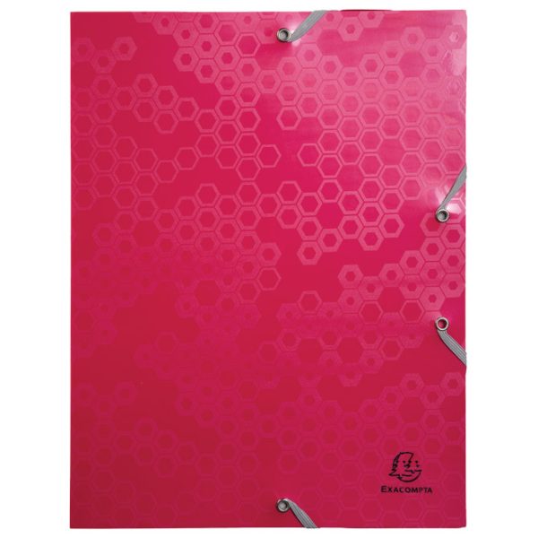 Mapa s gumicom hrbat-40 mm A4 pp Exacompta Maia 59210E sortirano - Slika 5