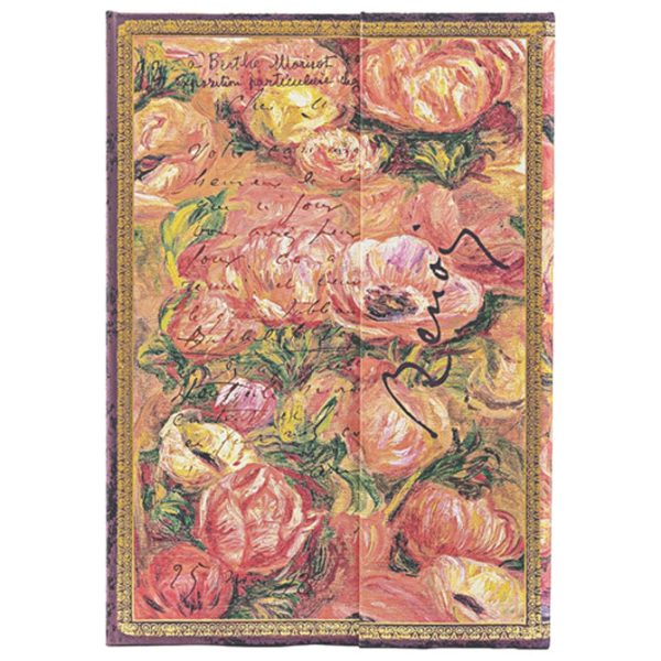 Notes 12,5x18 cm-midi crte  72L magnet Renoir, Letter to Morisot Paperblanks PB9669-6 - Slika 2