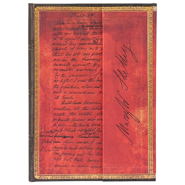 Notes 12,5x18 cm-midi crte  72L magnet Mary Shelley, Frankenstein Paperblanks PB9596-5 - Slika 2