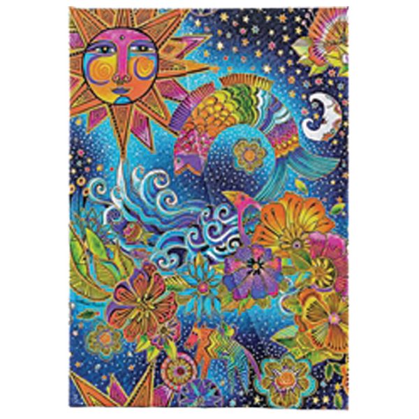 Notes 12,5x18 cm-midi crte  72L magnet Celestial Magic Paperblanks PB9693-1 - Slika 2