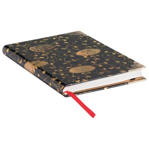 Notes 12x18 cm-midi crte  72L s gumicom Karakusa Paperblanks PB5036-0