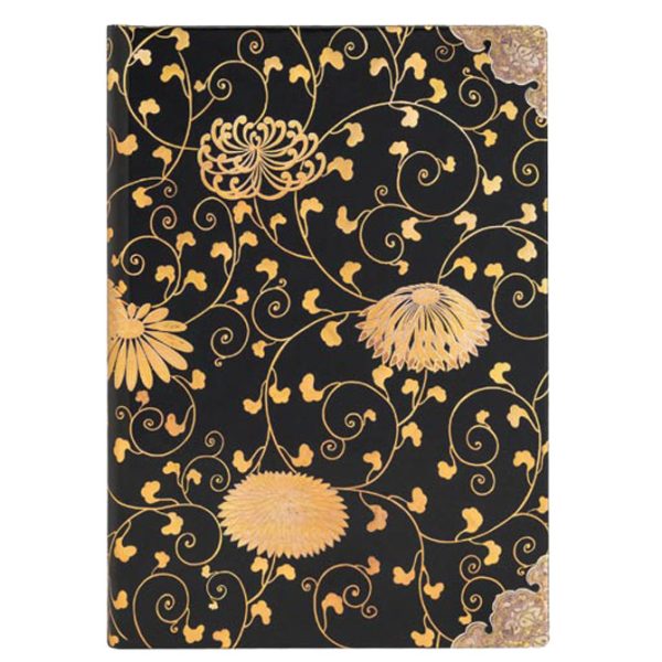 Notes 12x18 cm-midi crte  72L s gumicom Karakusa Paperblanks PB5036-0 - Slika 2