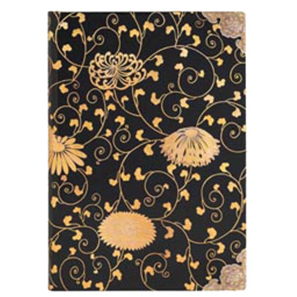 Notes 12x18 cm-midi crte  72L s gumicom Karakusa Paperblanks PB5036-0 - Slika 3