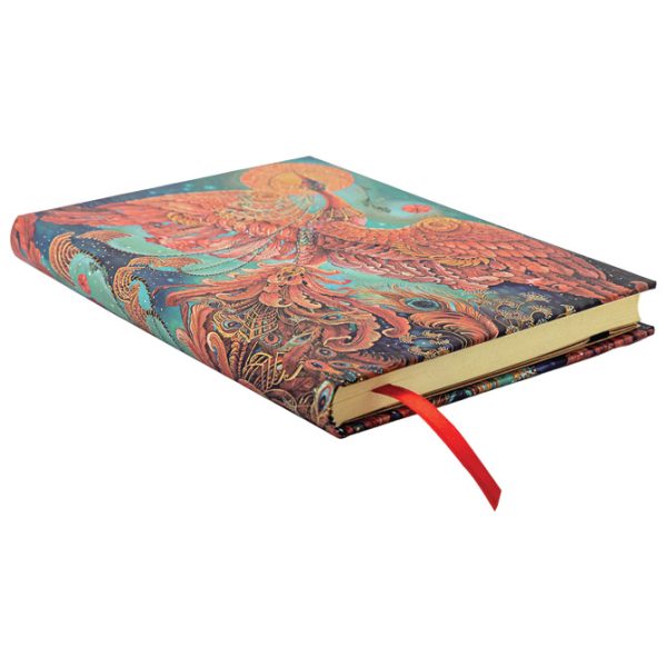 Notes 12x18 cm-midi crte  72L s gumicom Firebird Paperblanks PB9681-8 - Slika 2
