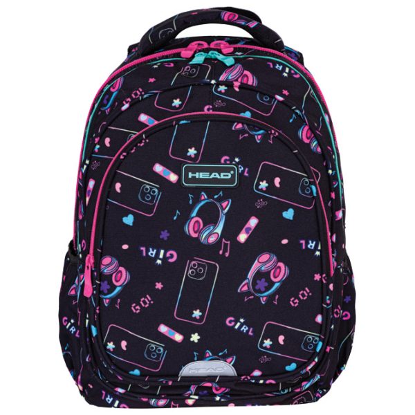 Ruksak školski-notebook anatomski Girl Go Head 502024111!!