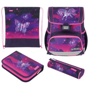 Torba školska anatomska 4/1 Loop Magic Unicorn Herlitz 50046218!!