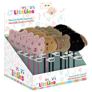 Olovka grafitna Littlies Fluffy Animals Diakakis 000647011