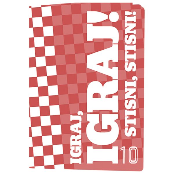 Teka meki uvez A4 crte 40+2L 80g Igraj naša Hrvatska-Smartlines Mar Mar-!! - Slika 5