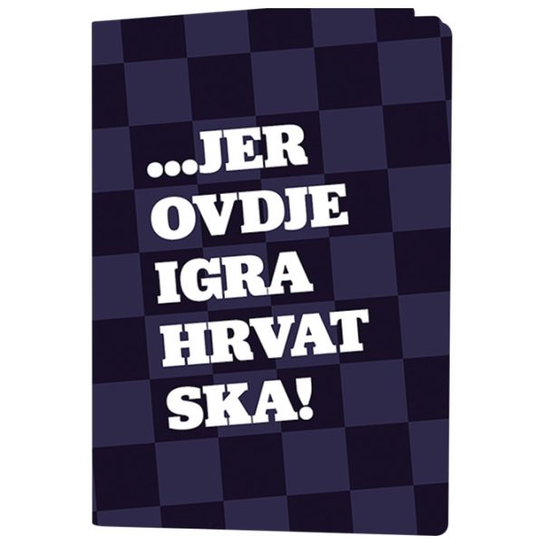 Teka meki uvez A4 karo 40+2L 80g Igraj naša Hrvatska-Smartlines Mar Mar!! - Slika 2