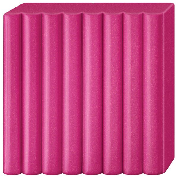 Masa za modeliranje   57g Fimo Effect Metallic Staedtler 8010-21 metalik bordo - Slika 2