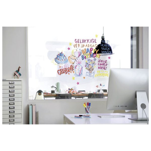 Marker za staklo 1,5-3 mm Edding 95 crni - Slika 6