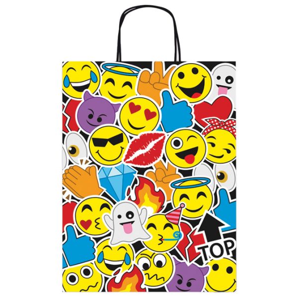 Vrećice ukrasne 26x34,5x12 cm Smiley Rex-Saul Sadoch SDX26-040E