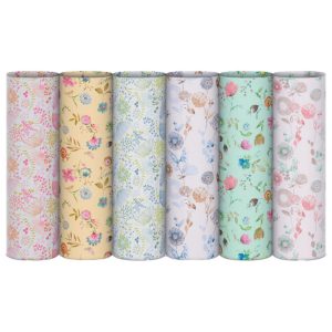 Papir ukrasni rola 70x200 cm Ecocarta Fiori di campo Rex-Saul Sadoch EC3J1F02