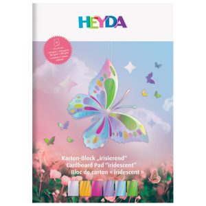 Papir ukrasni  Hologram 24x34 cm 6x120g+6x250g Heyda 20-47155 sortirano