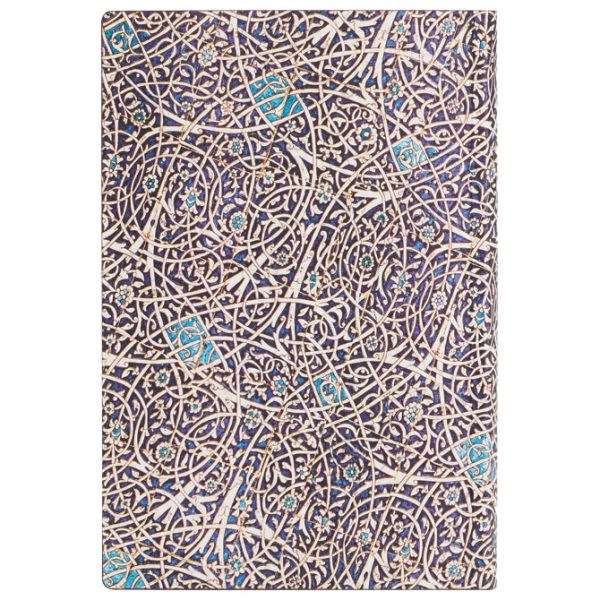 Planer tjedni 2025-9,5x14 cm-mini horizontalni s gumicom Granada Turquoise Flexi Paperblanks 5835!! - Slika 2