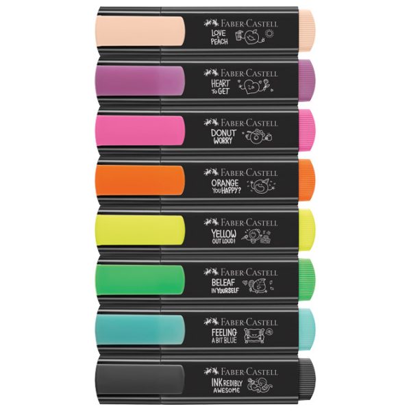 Signir 1-5 mm 46 Graffiti kart.kutija Faber Castell 254692/8boja blister - Slika 2