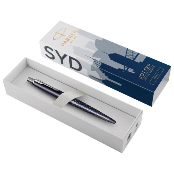 Olovka kemijska Jotter Parker Global Icon Sydney 2198196 plava - Slika 3