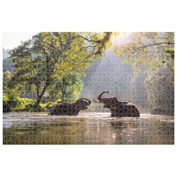 Puzzle 1000 kom Animal planet Elephant Diakakis 000570695 - Slika 2