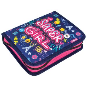 Pernica puna 1zip 2preklopa Super girl 1B 25.Connect