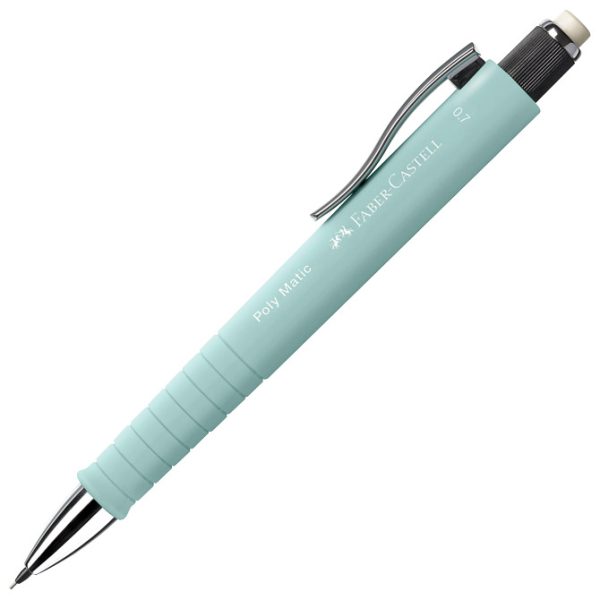 Olovka tehnička 0,7 mm Poly Matic Faber Castell 133305 pastelno tirkizna