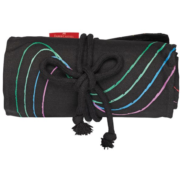 Boje drvene  72boje u rolo etui Black Edition Faber Castell 116418 - Slika 2