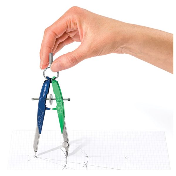 Šestar s preciznim podešavanjem Mars Comfort 125 years Staedtler 556 00-MA1 pla/zel blister - Slika 3