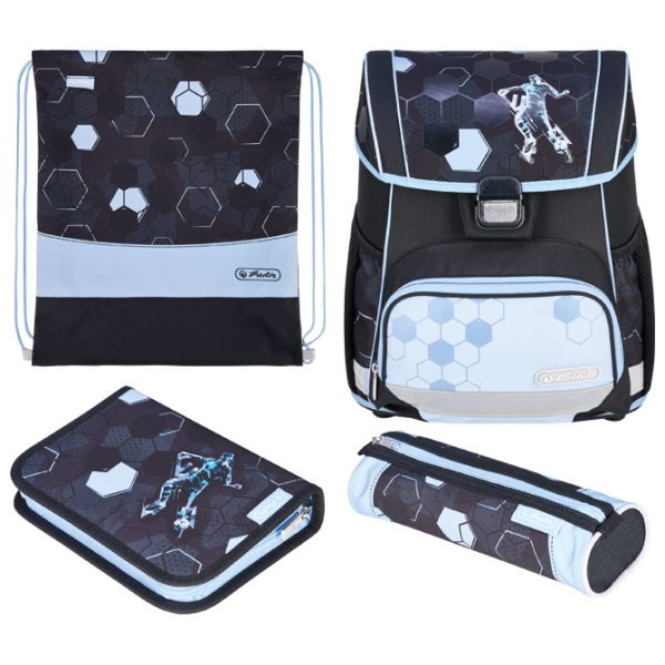 Torba školska anatomska 4/1 Loop Cyber Soccer Herlitz 50049325