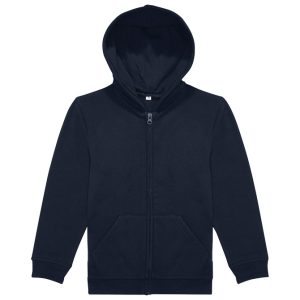 Majica dugi rukavi B&C Zip Hood kids 280g ID 334 tamno